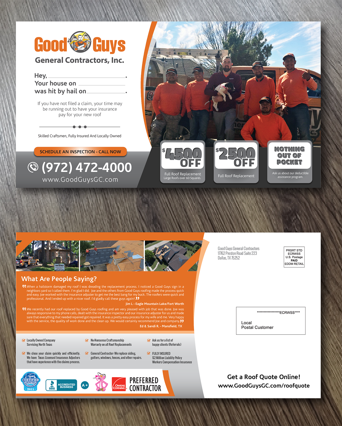 Postcard Design by Alexandar for this project | Design #17101219