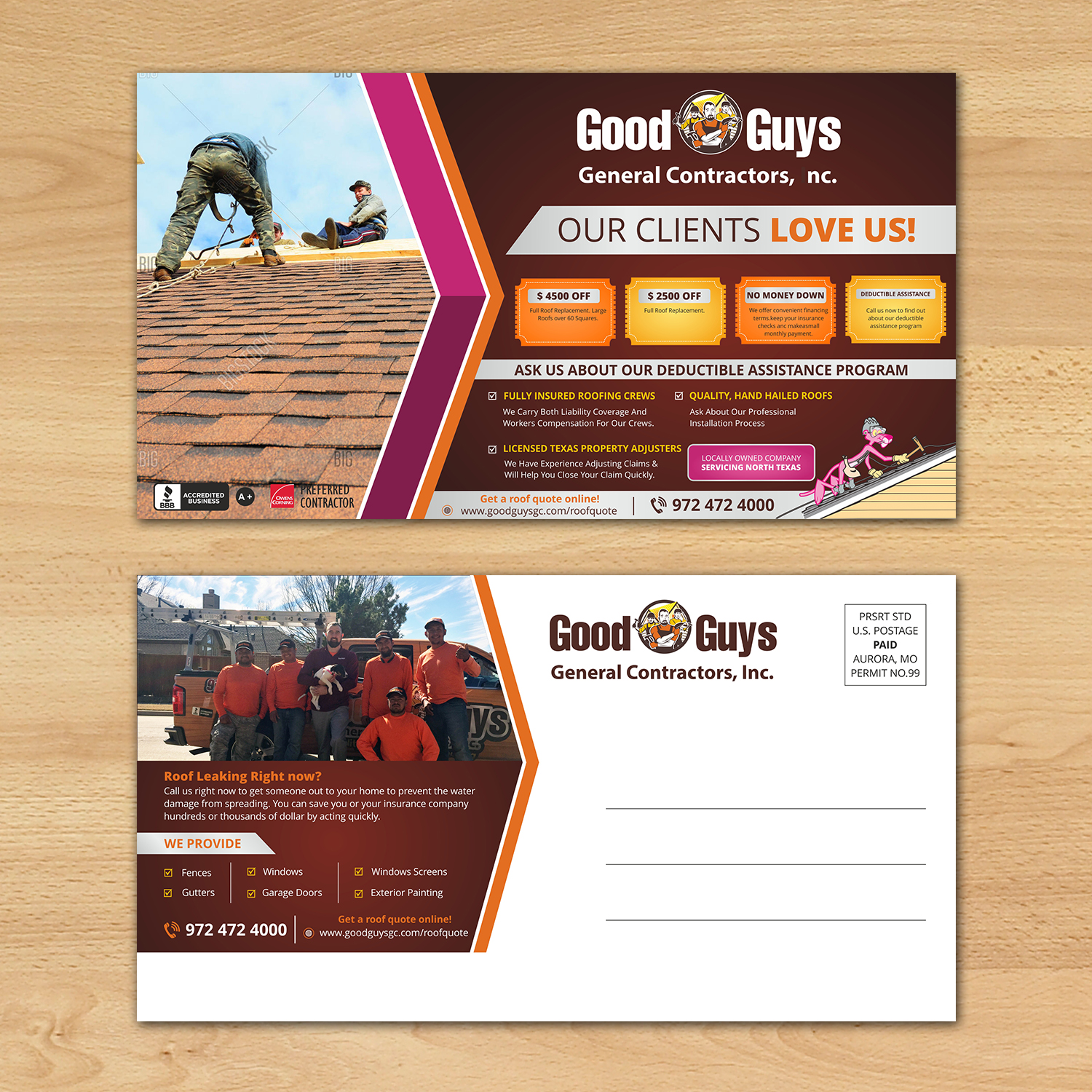Postcard Design by ecorokerz for this project | Design #17069198