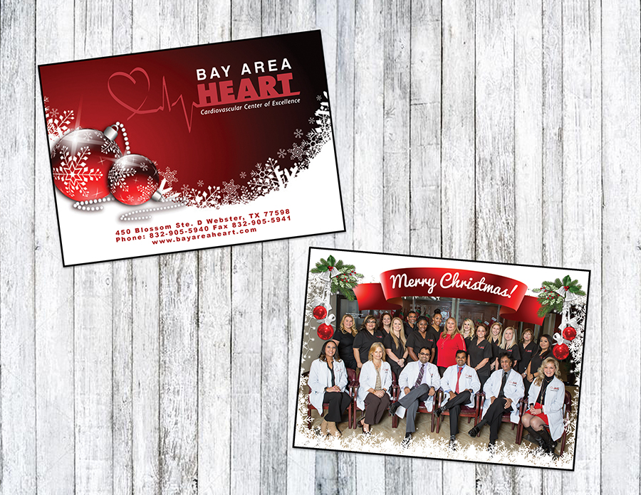 Card Design by Unique Styles for Bay Area Heart | Design #17055515