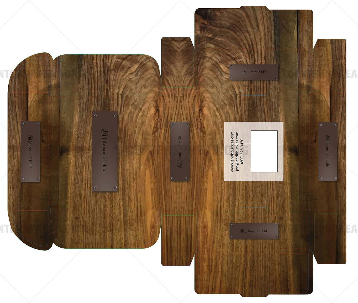 Design Emballage par CENTERSPREAD pour J&H Buckles | Design #17158868