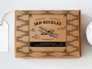 Box for Colorado based custom buckle and belt company | Diseño de Empaque por Polina Perova