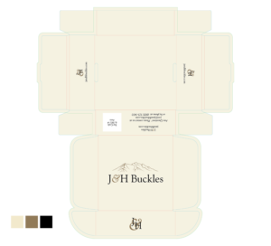 Box for Colorado based custom buckle and belt company | Design Emballage par brianritterdesign