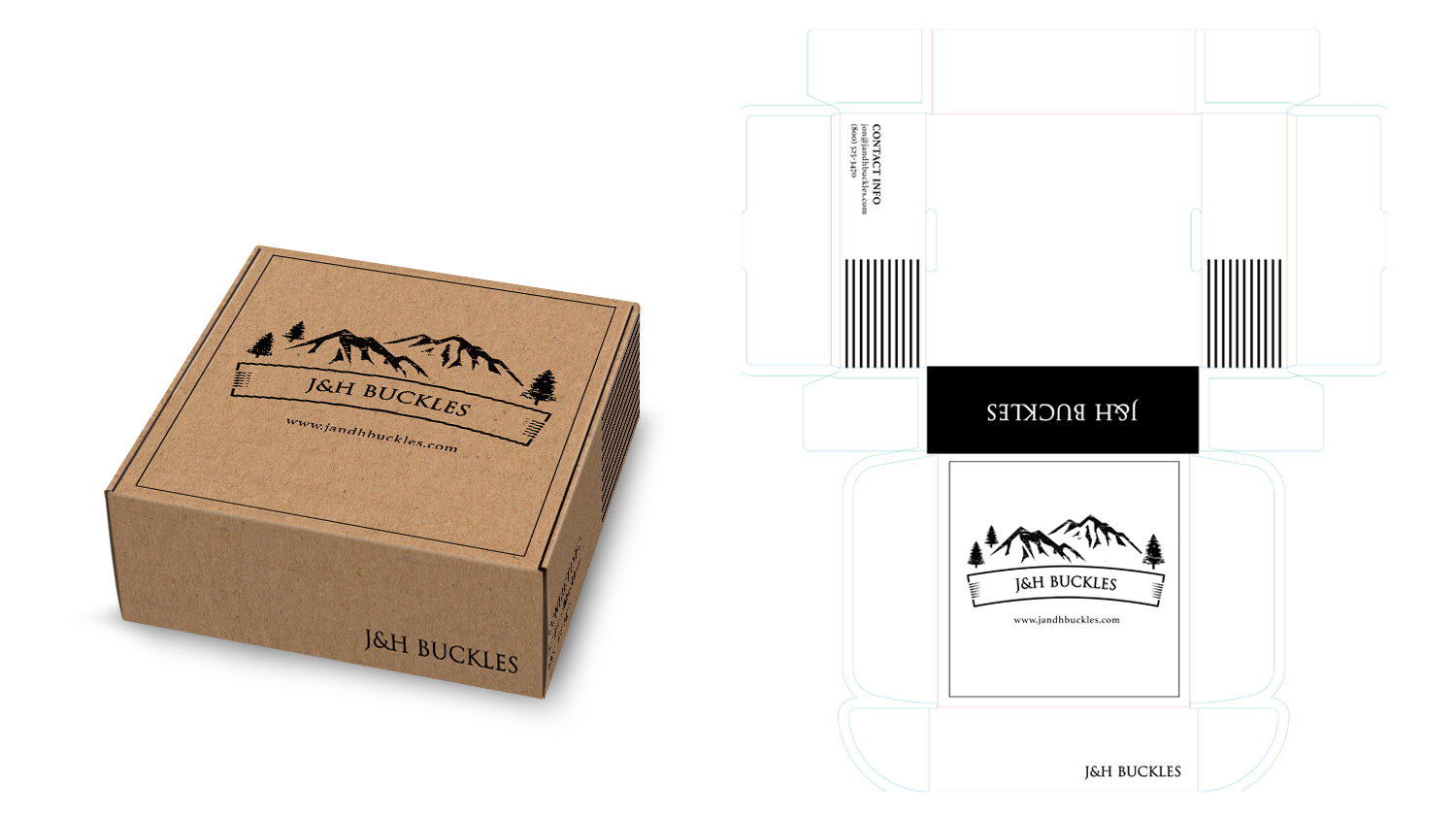 Packaging Design by deBlue swan for J&H Buckles | Design #17152850