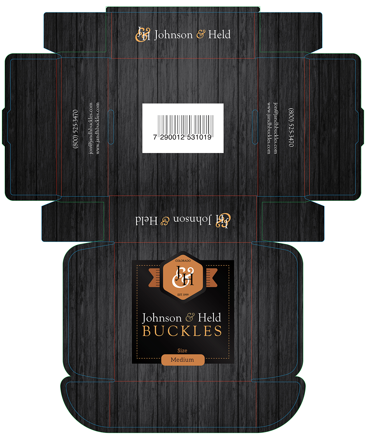 Design Emballage par Martin Alonso pour J&H Buckles | Design #17120470
