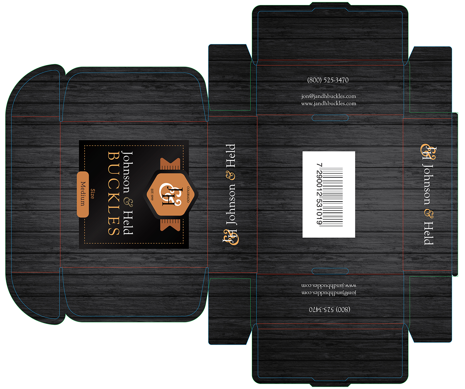 Packaging Design by Martin Alonso for J&H Buckles | Design #17120472