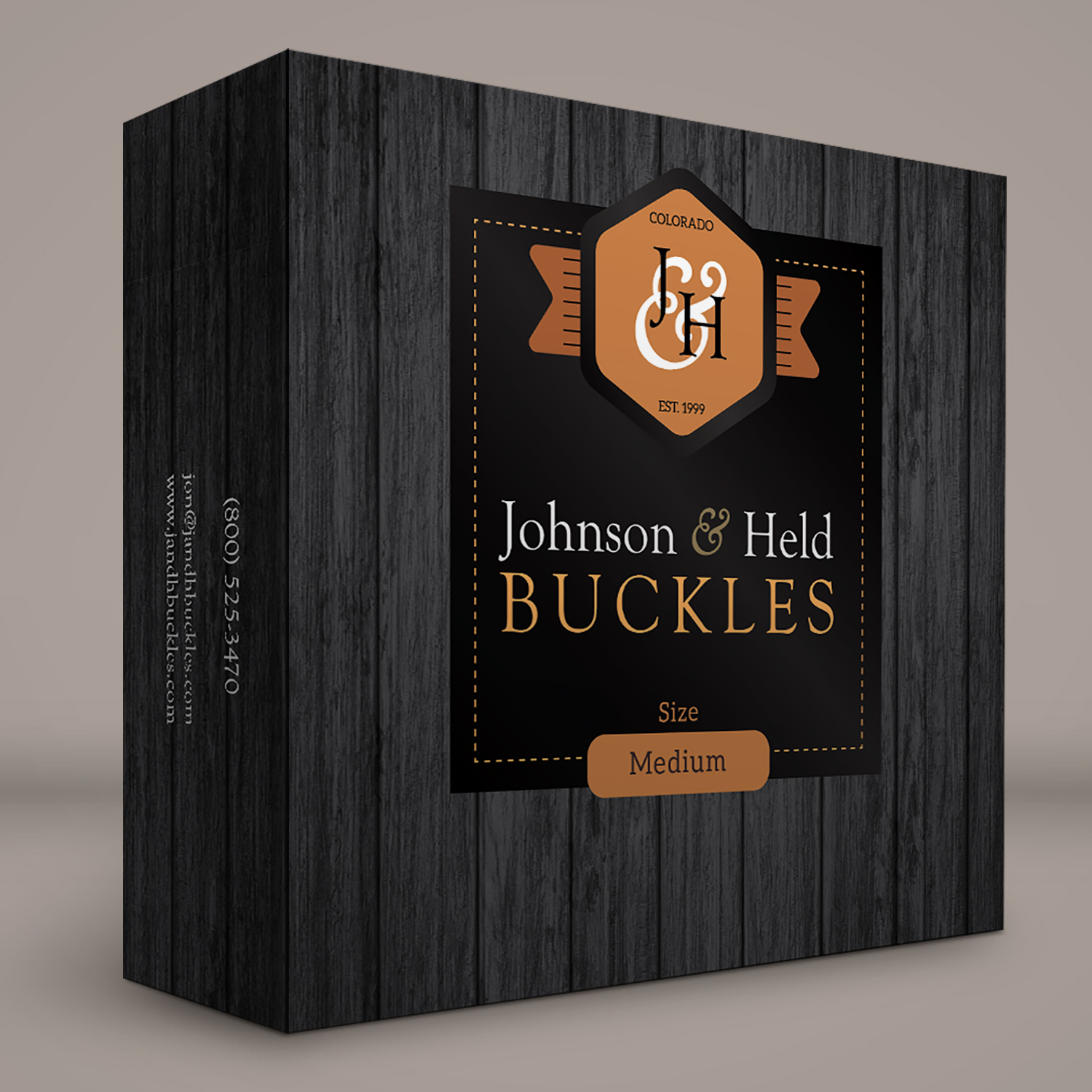 Design Emballage par Martin Alonso pour J&H Buckles | Design #17120675