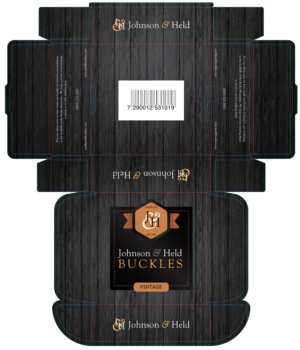 Design Emballage par Martin Alonso pour J&H Buckles | Design : #17129172