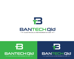 1. Bantech 2. Bantech Qld 3. Bantech Qld Electrical & Instrumentation 4. BTQ | Logo Design by Atec