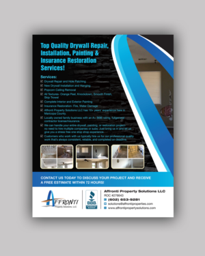 Flyer Design by decorusads for Affronti Property Solutions LLC | Design: #17114548