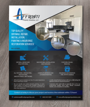 Design de Flyer par alex989 pour Affronti Property Solutions LLC | Design : #17071233