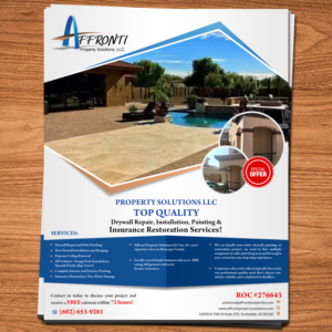 Design de Flyer par debdesign pour Affronti Property Solutions LLC | Design : #17058040