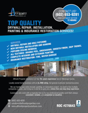 Flyer-Design von janiceg für Affronti Property Solutions LLC | Design #17121081