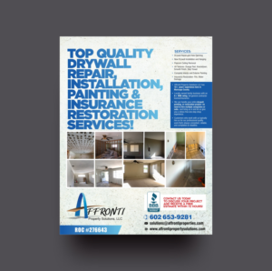 Design de Flyer par vikas naik pour Affronti Property Solutions LLC | Design : #17116773