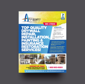Flyer Design by vikas naik for Affronti Property Solutions LLC | Design: #17164564