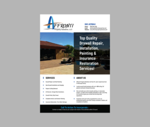 Flyer Design by kulsum.7277 for Affronti Property Solutions LLC | Design: #17168299