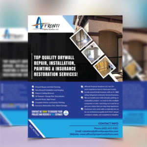 Flyer Design by psychophic for Affronti Property Solutions LLC | Design: #17160666