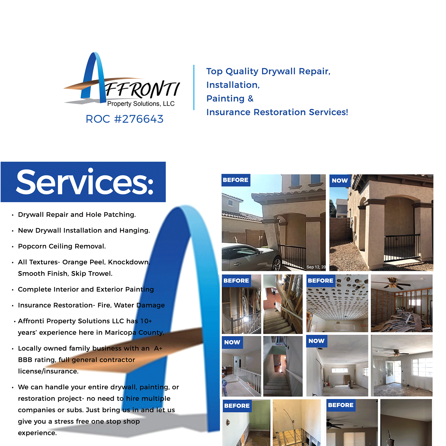 Design de Flyer par posible pour Affronti Property Solutions LLC | Design #17119222
