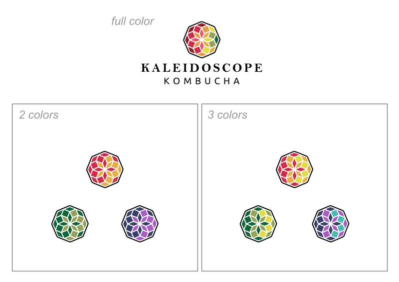 Diseño de Logo por Amduat Design para Kaleidoscope Kombucha Tea | Diseño #17168615