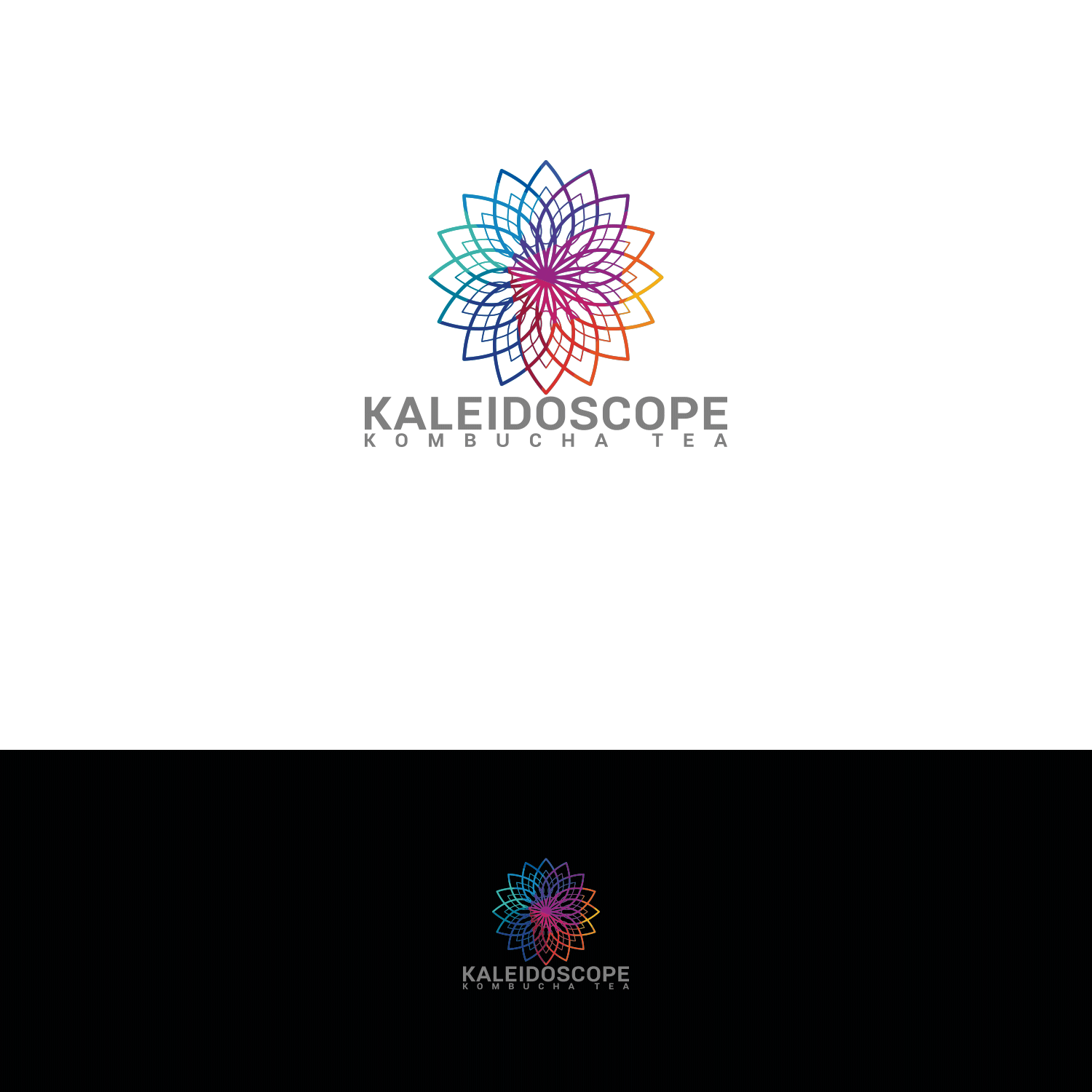 Logo Design by DesignDUO for Kaleidoscope Kombucha Tea | Design #17174076