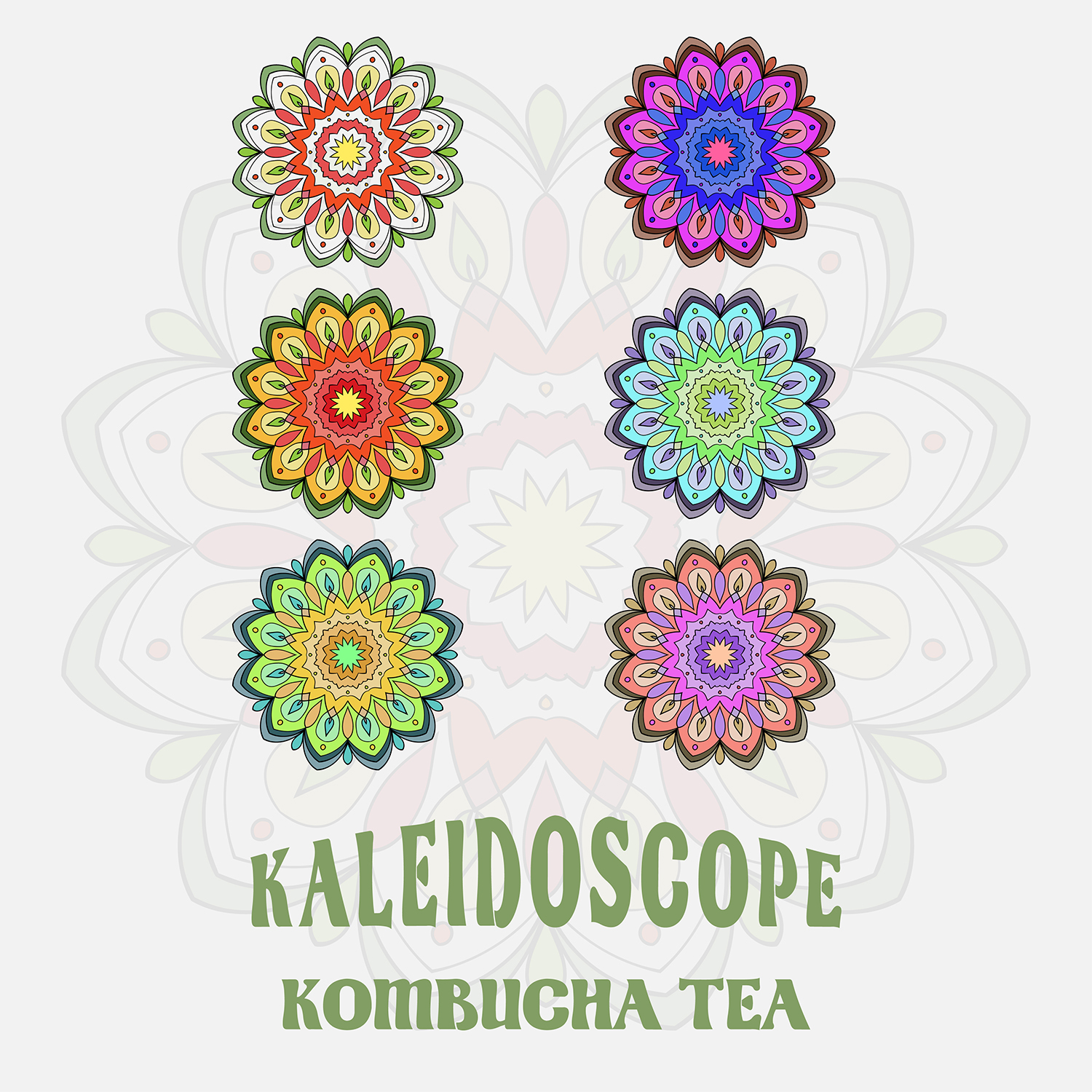 Diseño de Logo por LaVitaBella67 para Kaleidoscope Kombucha Tea | Diseño #17060043