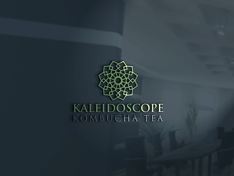 Diseño de Logo por asman para Kaleidoscope Kombucha Tea | Diseño #17064654