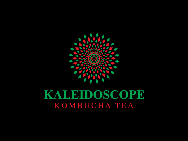 Diseño de Logo por Alhamduliallah para Kaleidoscope Kombucha Tea | Diseño #17083509