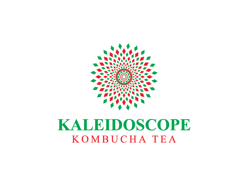 Diseño de Logo por Alhamduliallah para Kaleidoscope Kombucha Tea | Diseño #17083510