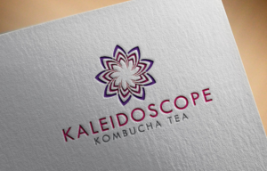 Logo Design by Helen Swift for Kaleidoscope Kombucha Tea | Design: #17071500