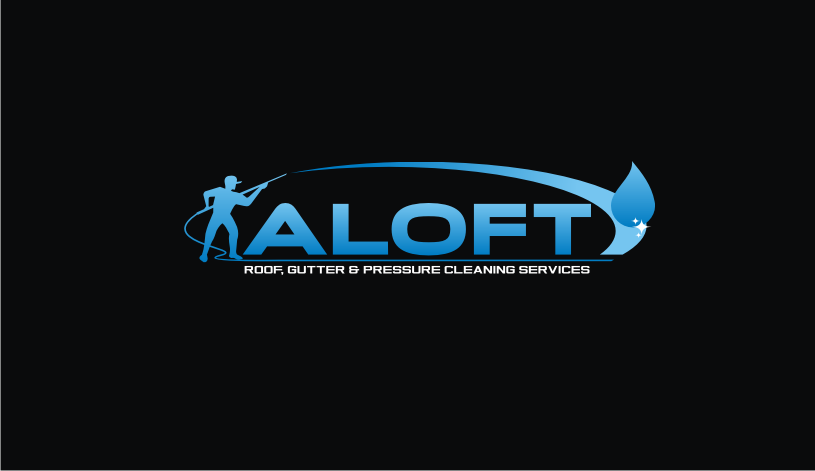 Logo-Design von ankita für Aloft Roof, Gutter & Pressure Cleaning Services | Design #2696158