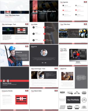 New Look and Feel for 82 year old Hollming Ltd. presentations | PowerPoint-Design von Imazing