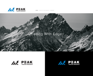 Logo-Design von bijuak für Peak Trading Research | Design: #17331438