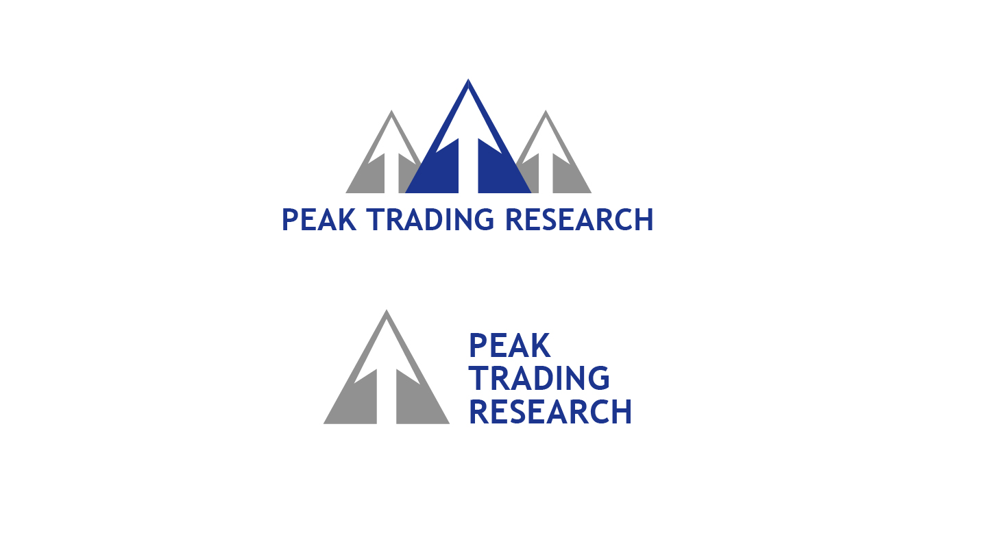 Logo Design by Ned Miller for Peak Trading Research | Design #17329073