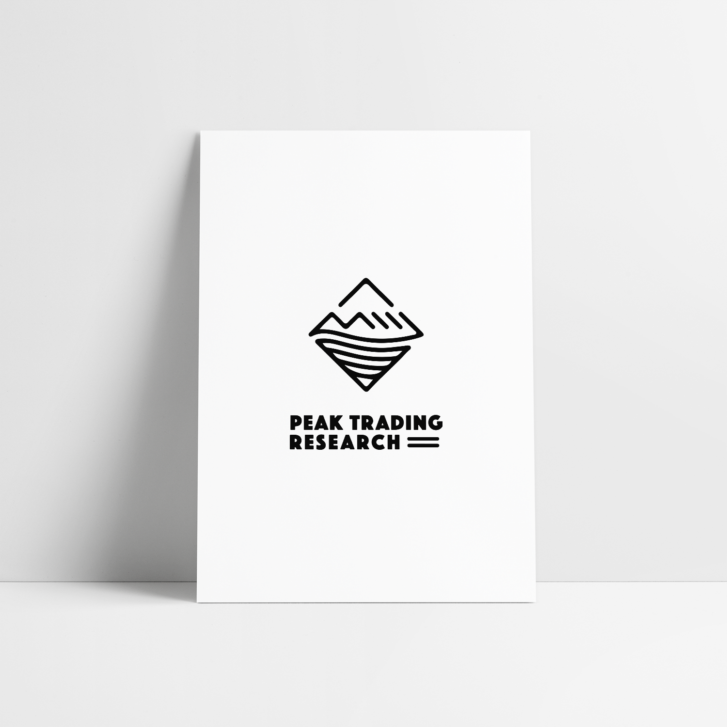 Logo-Design von Artur Zherdetskii für Peak Trading Research | Design #17327525