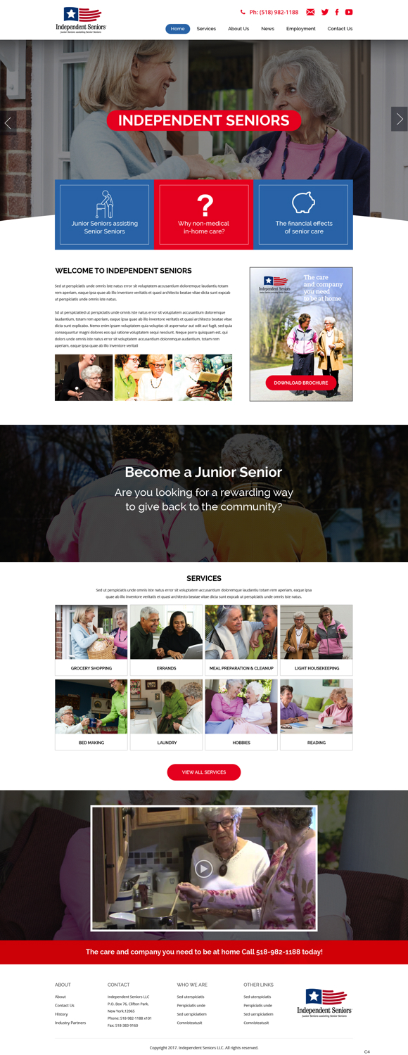 Web Design par pb pour The McVicar Media Group | Design #17071706