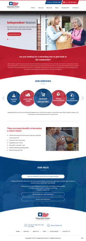 Web Design par pb pour The McVicar Media Group | Design : #17071715