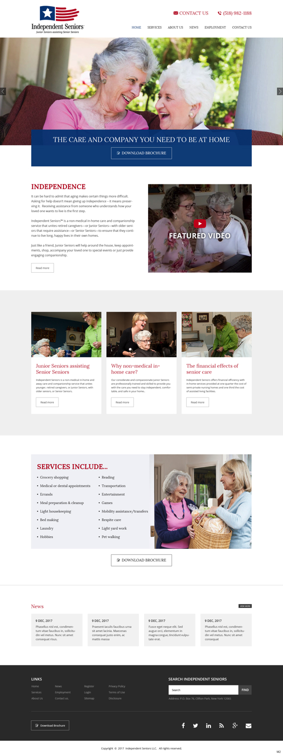Web Design par pb pour The McVicar Media Group | Design #17071717