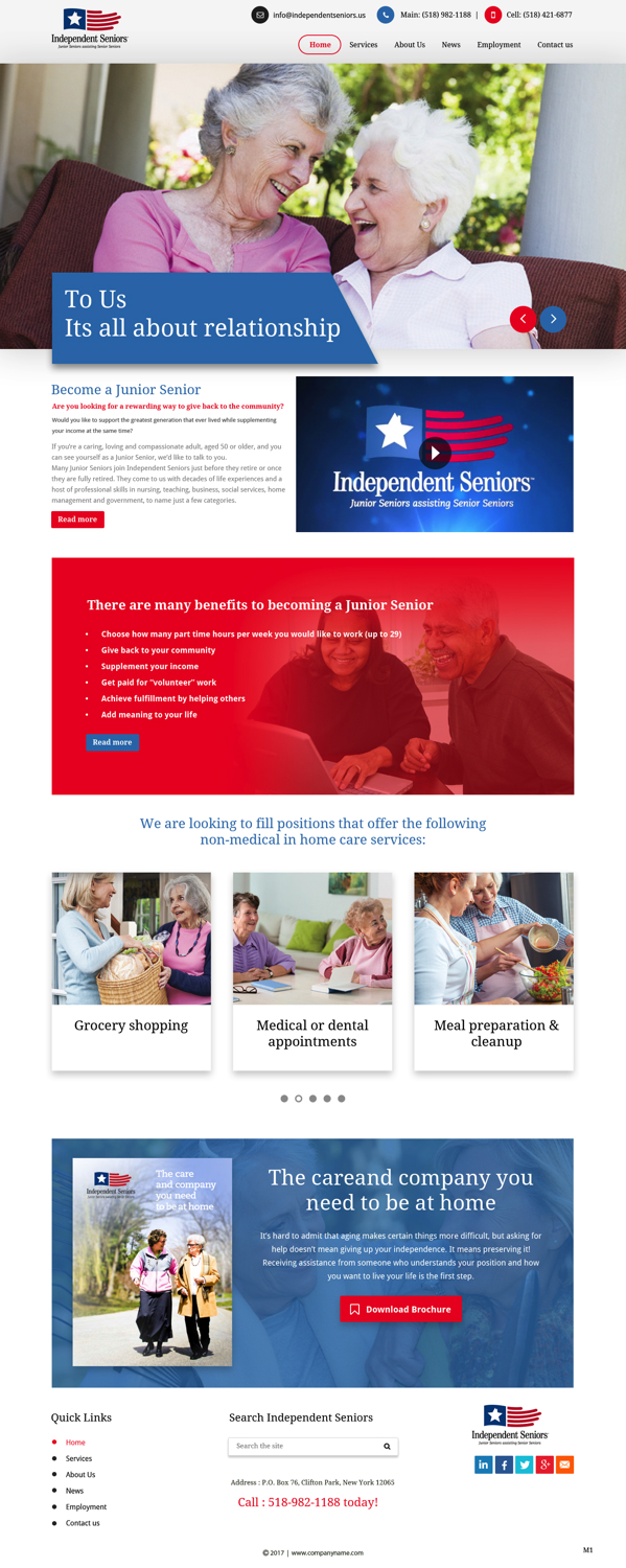 Web Design par pb pour The McVicar Media Group | Design #17071718