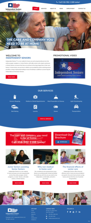 Web Design par pb pour The McVicar Media Group | Design : #17071719