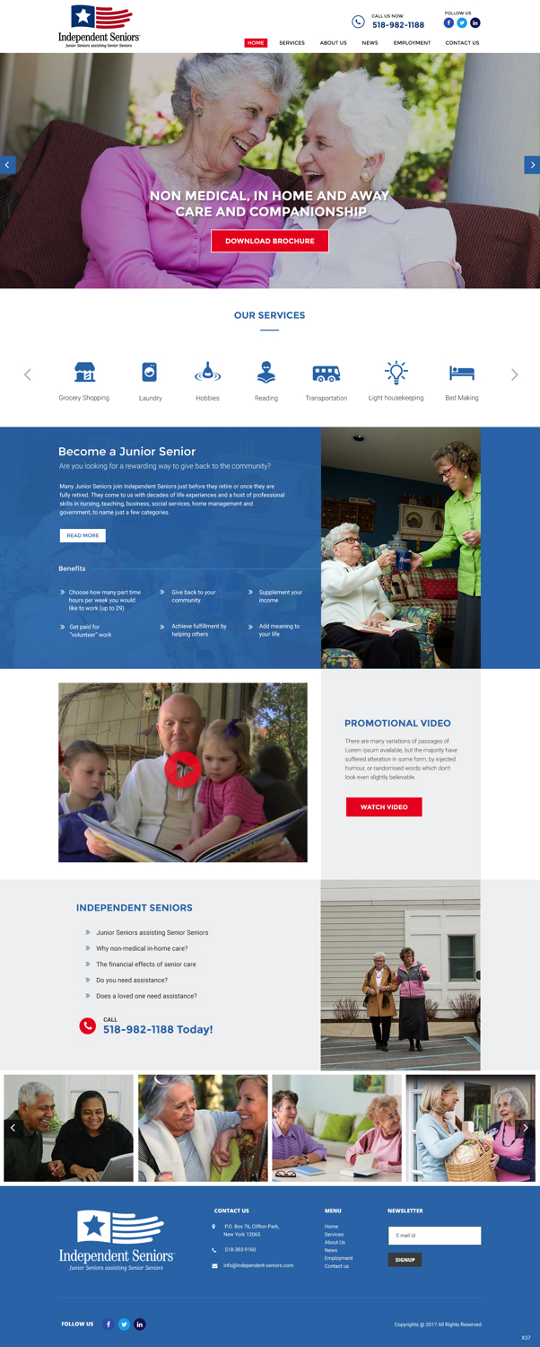Web Design par pb pour The McVicar Media Group | Design #17071720