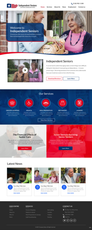 Web Design par pb pour The McVicar Media Group | Design : #17071722