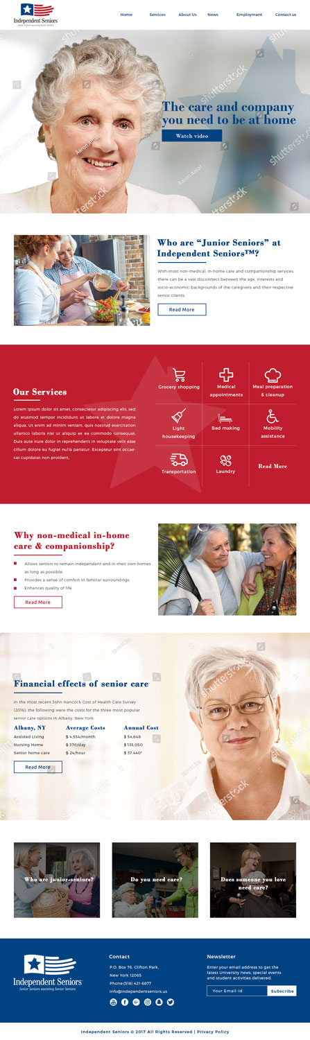 Web Design par gates_m pour The McVicar Media Group | Design : #17112441