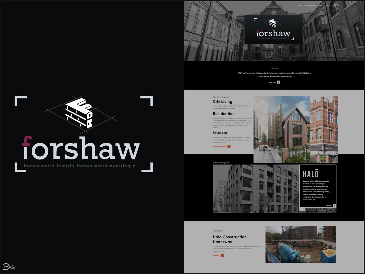 Logo Design by Blueberry for Forshaw Land & Property Group Ltd | Design #17061711