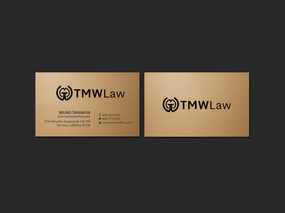 Diseño de Membrete por Creations Box 2015 para TMW Law | Diseño #17069052