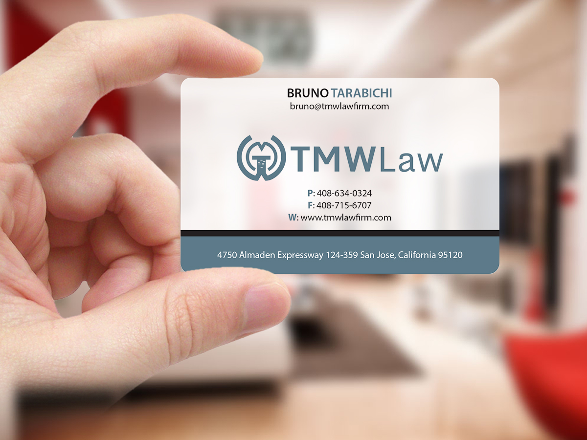 Diseño de Membrete por Creations Box 2015 para TMW Law | Diseño #17069056