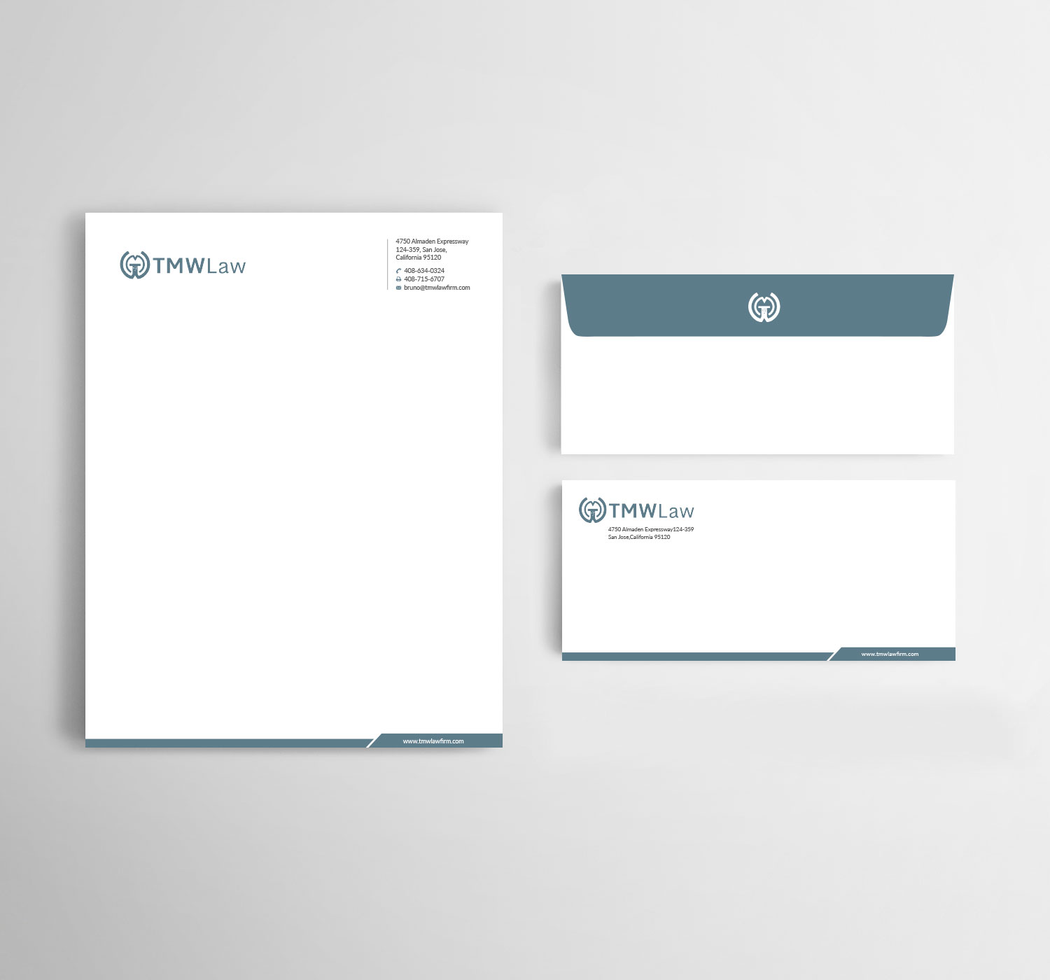 Letterhead Design by Right_D for TMW Law | Design #17072499