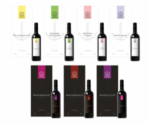 High end wine label of an Austrian winery | Label Design by ThomS