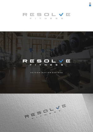Logo-Design von christianpoetoe für RESOLVE FITNESS | Design: #17075179