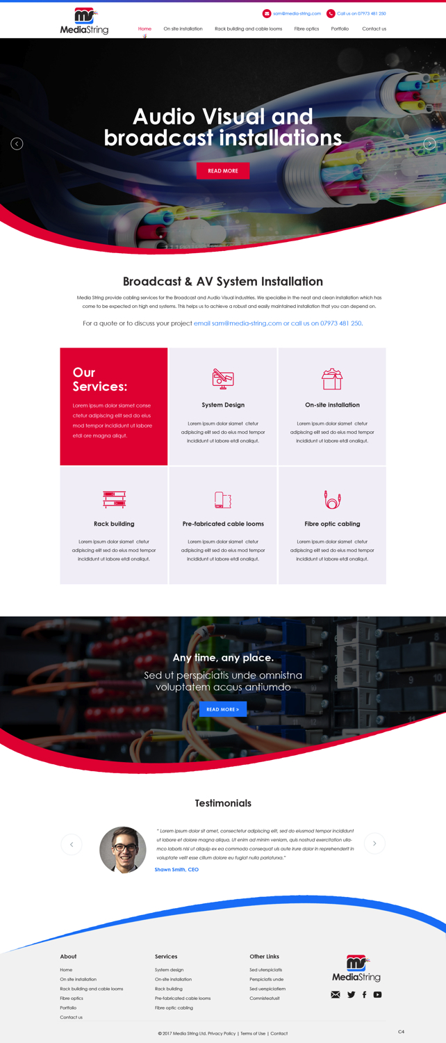 Web Design by pb for this project | Design #17092042