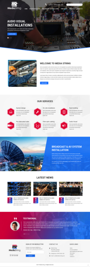 Web Design par pb pour ce projet | Design : #17092045