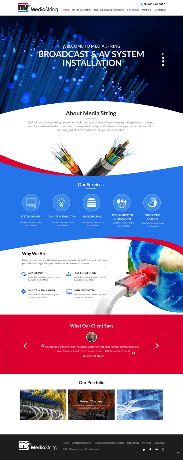 Web Design by pb for this project | Design #17092065
